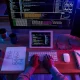 top-view-unrecognizable-hacker-performing-cyberattack-night_1098-18706